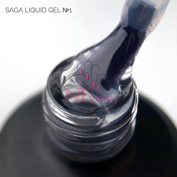 Гель Saga Liquid Gel №01, 15 мл